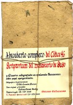 Abecedario completo del Códice 46 : scriptorium del Monasterio de Suso y glosario caligrafiado