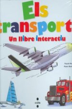 Els transports, un llibre interactiu