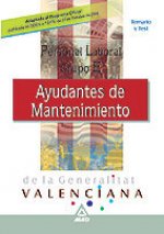 Ayudantes de Mantenimiento, personal laboral, Generalitat Valenciana. Temario y test