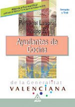 Ayudantes de Cocina, personal laboral, Generalitat Valenciana. Temario y test