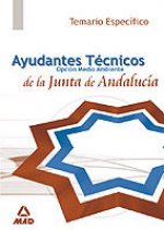 Ayudantes Técnicos de Medio Ambiente, Junta de Andalucía. Temario