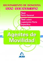 Agentes de Movilidad, Ayuntamiento de Donostia-San Sebastián. Test parte general y específica
