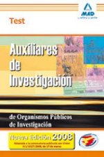 Auxiliares de Investigación, Organismo Públicos de Investigación. Test
