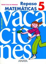 Repaso matemáticas, 5 Educación Primaria, 3 ciclo. Vacaciones