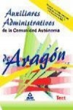 Auxiliares Administrativos, Comunidad Autónoma de Aragón. Test