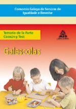 Galescolas del Consorio Galego de Servizos de Igualdade e Benestar. Temario de la parte común y test