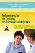 Enfermeros/as, Centros de Atención a Mayores del Consorcio Galego de Servizos de Igualdade e Benestar. Test de la parte específica y supuestos práctic