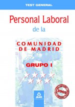 Personal Laboral, Grupo I, Comunidad de Madrid. Test del temario general