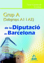 Grup A1 y A2, Diputació de Barcelona. Test general comú