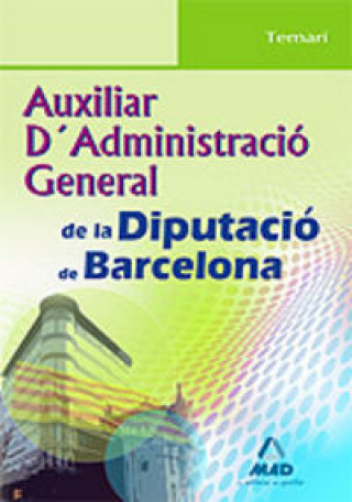 Auxiliar d'Administració General, Diputació de Barcelona. Temari