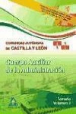 Cuerpo Auxiliar de la Administración de la Comunidad Autónoma de Castilla y León. Temario vol.III