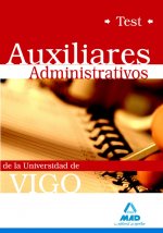 Auxiliares administrativos, Universidad de Vigo. Test