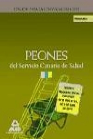 Peones, Servicio Canario de Salud. Temario