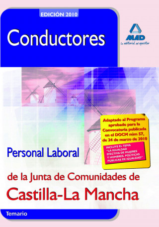 Conductores, personal laboral, Junta de Comunidades de Castilla-La Mancha. Temario