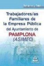 Trabajadores-as Familiares de la Empresa Pública, Ayuntamiento de Pamplona. Temario y test