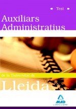 Auxiliars Administratius de la Universitat de Lleida. Test