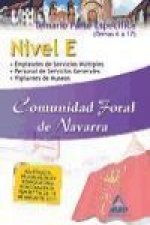 Nivel E, Comunidad Foral de Navarra. Temario de la parte específica. Temas 6 a 17