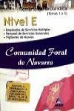 Nivel E, Comunidad Foral de Navarra. Temario parte Jurídica. Temas 1 a 5
