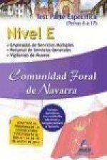 Nivel E, Comunidad Foral de Navarra. Test de la parte específica. Temas 6 a 17