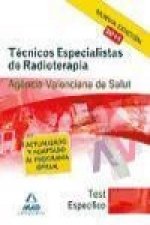 Técnicos Especialistas de Radioterapia, Agencia Valenciana de Salud. Test de la parte específica