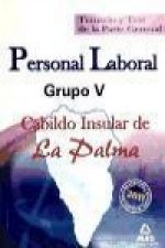 Personal Laboral, Grupo V, Cabildo Insular de la Palma. Temario y test de la parte general