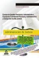 Cuerpo de Gestión Procesal y Administrativa, Cuerpo de tramitación procesal y Administrativa y Cuerpo de Auxilio Judicial, Administración de Justicia.