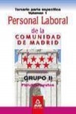 Personal laboral de la Comunidad de Madrid. Grupo II. Fisioterapeutas. Temario parte específica volumen I