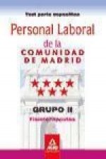 Fisioterapeutas, personal laboral, Grupo II, Comunidad de Madrid. Test parte específica