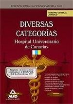 Diversas categorías, Complejo Hospitalario Universitario de Canarias. Temario general jurídico