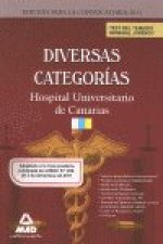 Diversas categorías, Complejo Hospitalario Universitario de Canarias. Test del temario general jurídico