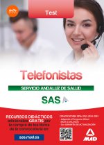 Telefonistas del Servicio Andaluz de Salud (SAS). Test del temario específico