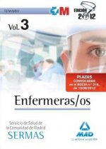 Enfermeras/os del Servicio de Salud de la Comunidad de Madrid. Temario Vol. III