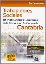 Trabajadores Sociales de Instituciones Sanitarias, Comunidad Autónoma de Cantabria. Test de la parte general