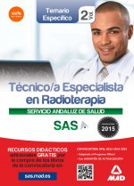 Técnico/a Especialista en Radioterapia del Servicio Andaluz de Salud. Temario específico, volumen 2