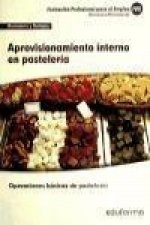 Aprovisionamiento interno en pastelería. Certificados de profesionalidad. Operaciones básicas de pastelería