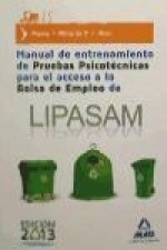 Manual de entrenamiento de Pruebas Psicotécnicas para el acceso a la Bolsa de Empleo de LIPASAM