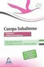 Cuerpo de subalterno (Especialidad Subalterno) de la Administración de la Comunidad Autónoma de Extremadura. Temario Específico