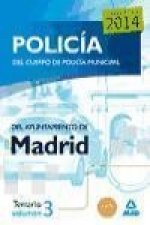 Policía del Cuerpo de Policía Municipal del Ayuntamiento de Madrid. Vol. 3, Temario