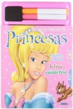 Mi libro pizarra de princesas
