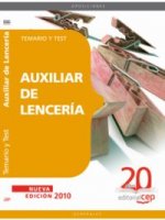 Auxiliar de Lencería. Temario y Test