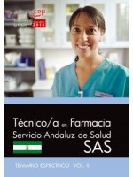 Técnico/a en farmacia del Servicio Andaluz de Salud (SAS). Temario específico, vol. II