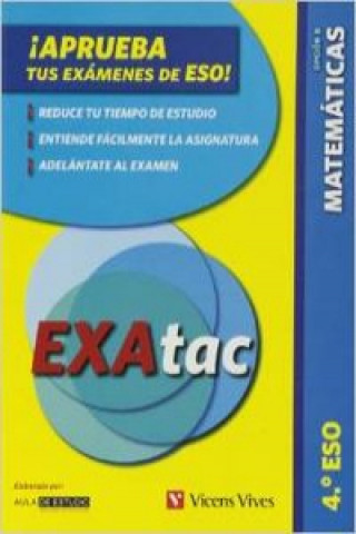 Exatac, matemáticas, opción B, 4 ESO