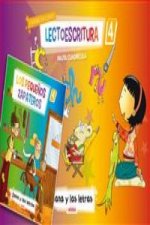 Dana y las letras, lectoescritura 4, Educación Infantil (pauta cuadrícula)
