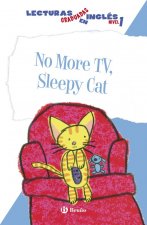 No more TV, sleepy cat, lecturas graduadas en inglés, nivel 1, Educación Primaria, 1 ciclo