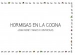 Hormigas en la cocina