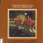Comentario de textos antropológico-literario, el