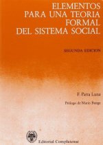 Elementos para una teoría formal del sistema social : orientación...