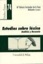 Estudios sobre léxico : análisis y docencia