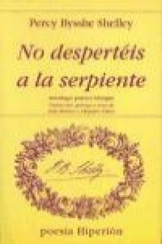 No despertéis a la serpiente : antología poética bilingüe