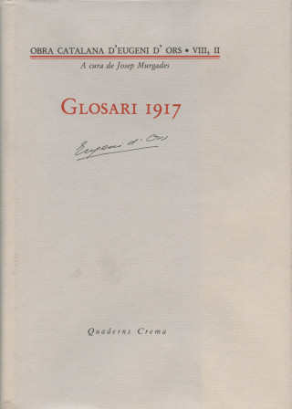 Glosari, 1917